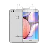 Devgoed [2 Stück] für Panzerglasfolie für Huawei P10 Lite Panzerglas, 9H Härte...