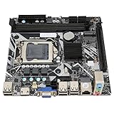 Computer Motherboard, Mini ITX Motherboard mit LGA 1155 CPU Steckplatz, Dual Channel DDR3,...