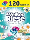 Weißer Riese Universal Trio-Caps Aromatherapie Essentials, Waschmittel mit Lotus und...