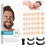 Magnetische Nasenpflaster, 60 Stück Anti Schnarch Nasenstreifen, Magnet Schnarchen Nose...