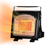 1,7KW Gasheizung HOMELUX Gasheizung für innenräume Outdoor Gasheizer, Gasheizung...