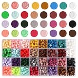 Siegelwachs Set Wachssiegel Stempel 1200 Stück Wachssiegel Set Siegellack 32 Farben...