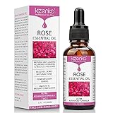 kizenka Rose Ätherisches Öl, Vitamin C Hautpflege, Anti-Aging-Falten aufhellen, Perfekt...