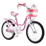 Royal Baby Little Swan Kinderfahrrad Mädchen Kinder Fahrrad 18 Zoll Rosa