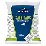 2 x SALPINA Salztabletten für Wasserenthärtungsanlagen 20kg im Sack (40kg), Entkalkung &...