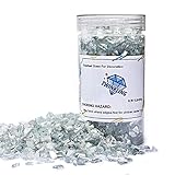TWINKLING Glänzendes Feuerglas mit Glitzer, zerbrochenes Glas, Feuersteinsplitter,...