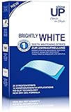 shineUP Teeth Whitening strips, Bleaching-Stripes zur Zahnaufhellung, Zahnaufheller ohne...