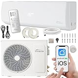 Tronitechnik® Split Klimaanlage Set DALVIK 2 mit WiFi/App Funktion Klimagerät - Kühlen...