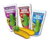 Van Holten Pickle - Saure Gurken in Pouch Set mit Sour Pickle, Dill Pickle und Garlic...