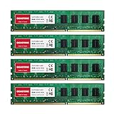 [DDR3 RAM] Gigastone Desktop RAM 32GB (4x8GB) DDR3 Ram 32GB DDR3-1600MHz PC3-12800 CL11...