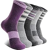 EBMORE Wandersocken Damen Merino Wollsocken Warme Thermosocken Dick Wolle Wintersocken...