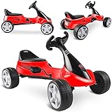 Ricokids Pedal-Gokart für Kinder RK-595 - Große Räder - Kettcar - Outdoor Spielzeug ab...