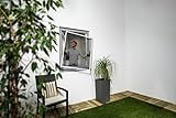 TrendLine Insektenschutz-Fenster Slim 120x150cm weiß Fliegengitter UV-beständig