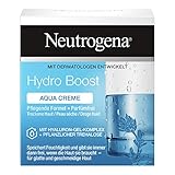 Neutrogena Hydro Boost Gesichtscreme Aqua mit Hyaluron ölfrei und parfümfrei für...