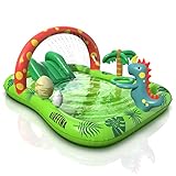 Planschbecken Baby, Airefina Dinoplanet Aufblasbares Spielcenter, Kinderbecken mit...