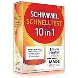 Luftasan Schimmeltest für bis zu 10 Räume | Schimmel Schnelltest zur praktischen...