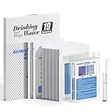 Wassertester Trinkwasser - 102x 19 Indikatoren Wasserteststreifen für Trinkwasser...