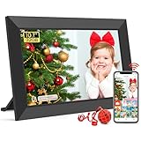 Frameo WLAN Digitaler Bilderrahmen 10,1 Zoll, HD 1280 * 800 IPS Touchscreen Elektronischer...