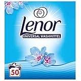 Lenor Waschmittel Pulver, Waschpulver, Vollwaschmittel, 50 Waschladungen, Lenor...