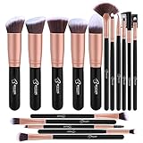 Pinselset Makeup Rosa Gold, Professionelle Make Up Pinsel Set mit Gesichtspinsel,...