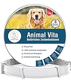 Animal Vita® Zeckenhalsband für Hunde - Effektiver Schutz vor Ungeziefern [wasserdicht...
