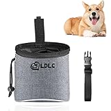 Grantop Leckerlibeutel für Hunde, Grau Hundetraining Futterbeute, Hunde Leckerli Tasche...