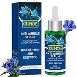 Blauer Enzian Serum, Bio Festigende Tagespflege Blauer Enzian & Edelweiß, Strafft Haut,...