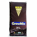 Hesi Growmix 20 Liter - Blumenerde Grow Balkon-Pflanzen Pflanzerde Gartenerde Tomatenerde...