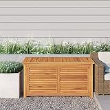 BULANED Gartenbox mit Beutel, Kissenbox Outdoor WassBerdicht, Auflagenbox,...