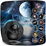 Macchiatto Upgrade Planetarium Projector, Galaxy Projector Lamp with 13 Planet Discs, LED...