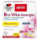 Doppelherz B12 Vita-Energie – Vegan und hochdosiert mit 350 µg Vitamin B12 pro...