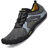 SAGUARO Barfußschuhe Herren Zehenschuhe Barfussschuhe Damen Fitnessschuhe Hallen Outdoor...