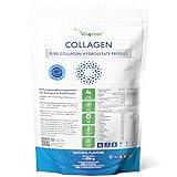 Collagen Pulver 500 g - Premium: 100% Rinder Kollagen Hydrolysat Peptide -...