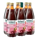 hohes C Milder Roter Multivitamin (6 x 1l), 100% Saft, Apfel, Traube, Schwarze...