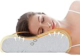 Memory Foam Kopfkissen, Orthopädisches Nackenstützkissen für Seiten- und...