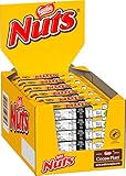 NESTLÉ NUTS Schokoriegel, der Klassiker mit ganzen Haselnüssen & Karamell umhüllt von...