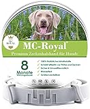 NEU: MC-Royal® Premium Zeckenhalsband für Hunde - 100% natürliche Inhaltsstoffe - bis...