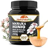 Manuka-Honig 800+ MGO von 250g. Hergestellt in Neuseeland, Aktiver und unbehandelter, rein...