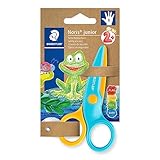 STAEDTLER Sicherheitsschere Noris junior, für Kleinkinder, abgerundete Ecken, 10cm lang,...