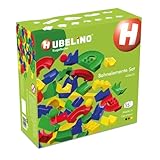 Hubelino 420473 55-teiliges Bahnelemente Set Kugelbahn