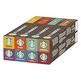 STARBUCKS Probierset by Nespresso, Kaffeekapseln 8 x 10 (80 Kapseln) - Exklusiv bei Amazon