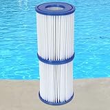 8 Stück Bestway Filter Kartuschen für Pool Swimmingpool Pumpen Bestway / Gr. 2