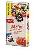 Floragard Bio-Erde Lecker 40 Liter - Gemüseerde für Hochbeete, Tomaten, Chili, Beeren,...