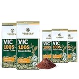 Venessa VIC 100S löslicher Instant Kaffee, 5 x 500g Premium Kaffee für Kaffeeautomaten,...