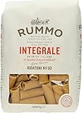 16er-Pack Rummo Pasta Integrale Rigatoni N°50,Vollkornnudeln Nudeln Vollkorn Italienische...