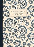 Lehrerkalender 2024 2025: Schulplaner für Lehrer & Lehrerinnen für Planung von...