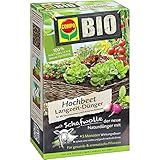 COMPO BIO Hochbeet Langzeit-Dünger, Als Gemüsedünger, Obstdünger, Kräuterdünger und...