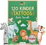 Famifidus 120 hautfreundliche Kinder Tattoos für Kinder +3 Jahre I Dermatologisch SEHR...