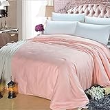 MMLLZEL Seidenkopfdecke echte Seidenquilt Single Double Bett Erwachsene Twin Full Queen...