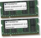 Maxano 8GB Kit (2x4GB) RAM kompatibel mit Acer Aspire 8920, 8920G DDR2 667MHz SODIMM...